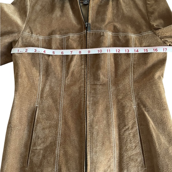 EUC Wilson’s Leather Tan Suede Zip Front Jacket - Picture 10 of 11